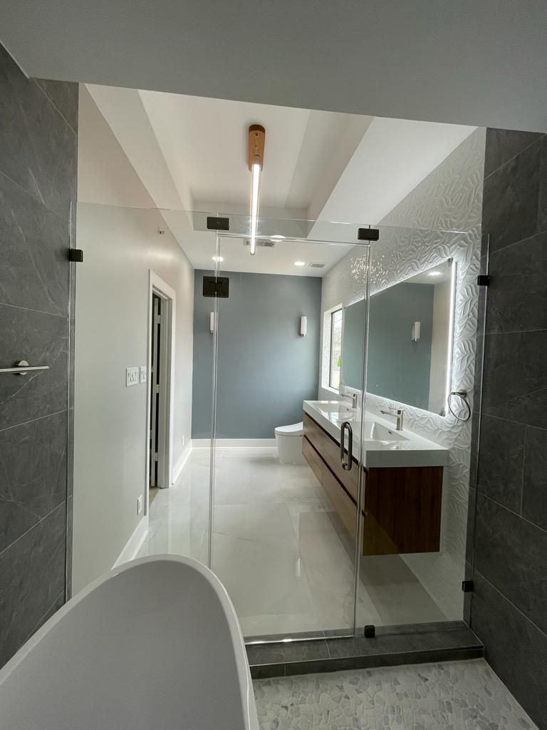 Bathroom Lighting Upgrade Katy - Bathroom Remodel in Katy TX